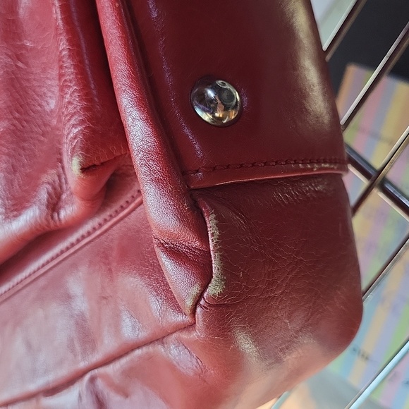 Vintage Danier leather tote/laptop bag - Picture 3 of 14